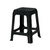Banquito Apilable Negro Voss 2000