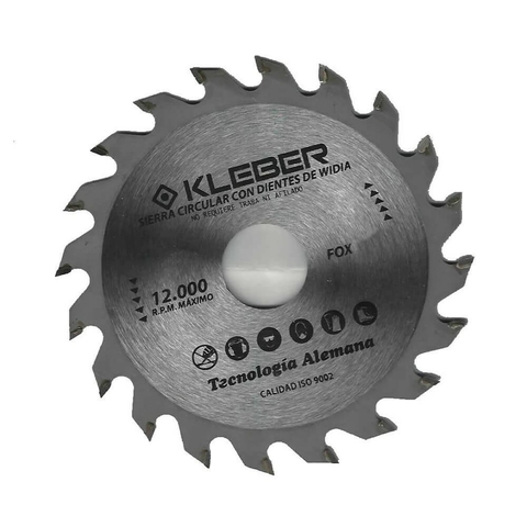 Sierra Circular Widia 113Mm 20 Dientes Kleber Fox10400