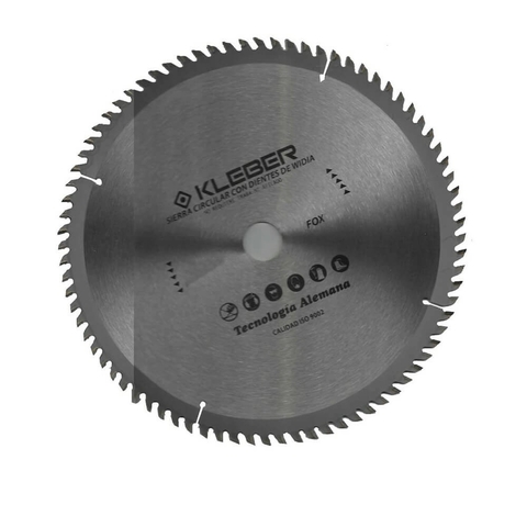 Sierra Circular Widia 230Mm 80 Dientes Kleber Fox10515