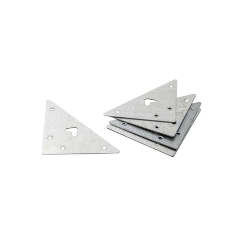 Soporte Para Alacena Plano Cromatizado Caja X 24U Sc
