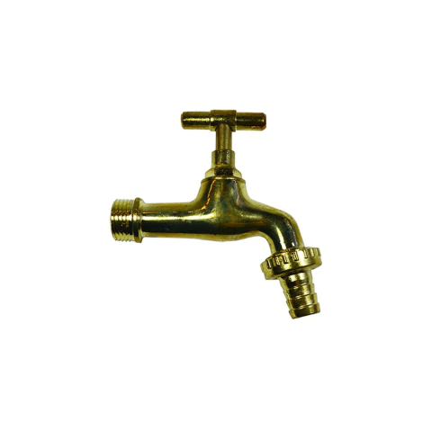 Canilla De Bronce 3/4 Con Cuerito Dubai Evol1135