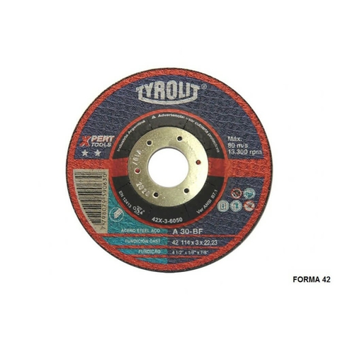 Disco Centro Deprimido 178X6.4X22.23 Xpertools Tyrolit