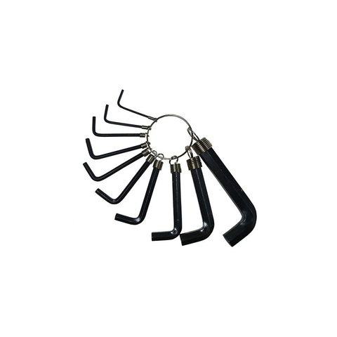 Juego De Llaves Allen En Mm X 10 Piezas Onza Evol0044