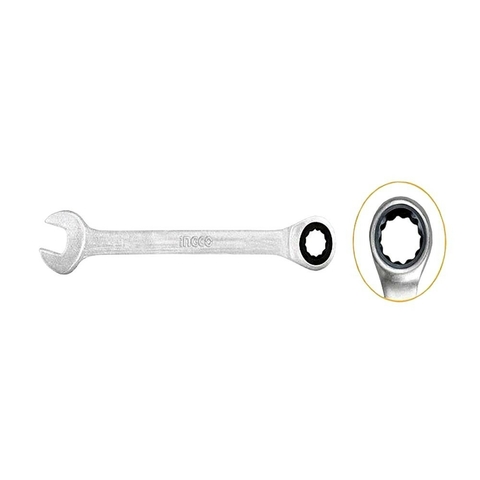 Llave Crique Combinada 8 Mm Industrial Ingco Hcspar081