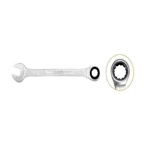 Llave Crique Combinada 15 Mm Industrial Ingco Hcspar151