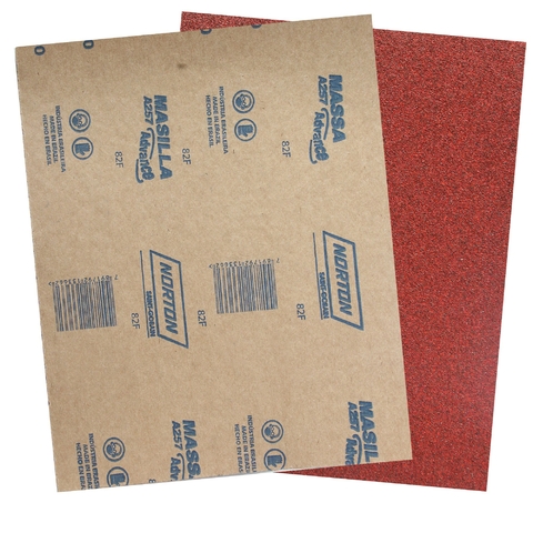 Lija Massa/Madera Grano 60 X5 Unidades Norton A257