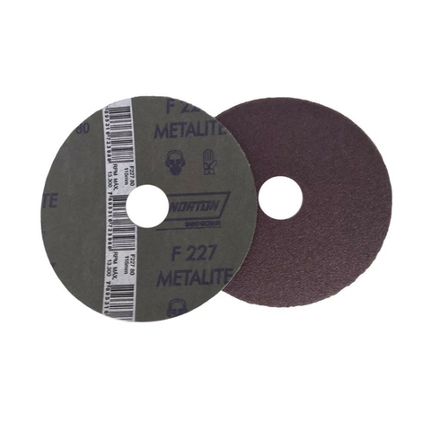 Disco De Fibra 115Mm Grano 80 X2 Unidades Norton F227