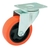 Rueda De Pvc Base Giratoria Reforzada Dubai 50Mm X 24Mm Dubai Evol2800