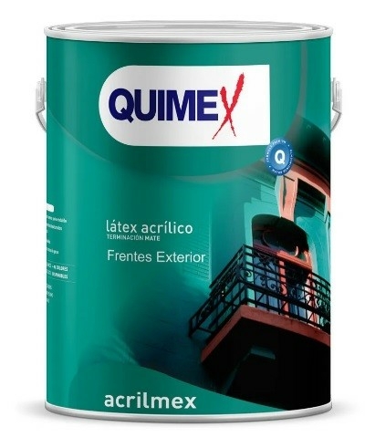 Latex Exterior Arena Aimogasta Lavable 1L Quimex Acrilmex 2456