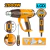 PISTOLA DE CALOR INDUSTRIAL + ACCESORIOS - INGCO HG200058-4 en internet