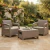 Set 2 sillones y 1 mesa capuchino Voss2000 ROMASET1CH - La Tienda Ferretera