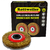 Cepillo plano bronceado rizado 150mm Rottweiler EVOL5134