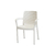Silla plástica blanca tipo Ratan Guinea Voss 2000 SIGUINEABL - comprar online