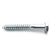 Tornillo tirafondo 3/16 x 45mm sobre de 500 unidades Rerar