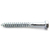 Tornillo Tirafondo Hexagonal 3/16 X 40Mm En Sobre De 500 Unidades Rerar - comprar online