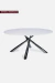 Mesa de Comedor circular Onix de 160cm de diametro - comprar online