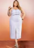 Saia Diva's Midi com Fenda - comprar online
