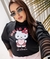 Cropped Over Preto Hello Kitty - comprar online