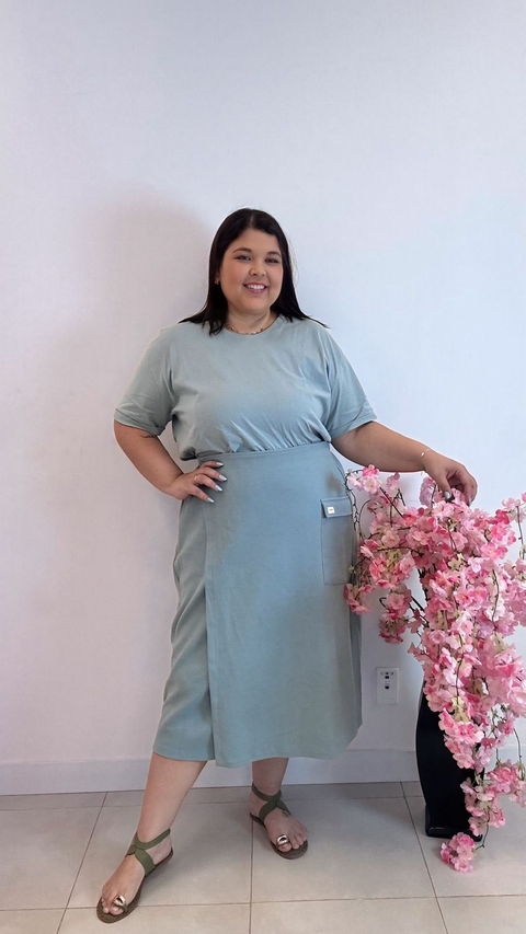 Blusa Marialícia Comfy Verde