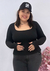 Cropped Anarruga Gola Canoa Manga Longa - loja online