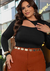 Cropped Mia Preto - comprar online