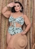 Biquíni July Verde Estampado - comprar online