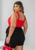 Blusa Maria Francia Canelada Laço Vermelho - comprar online