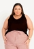Regata Maria Nina Cetim Preto - comprar online
