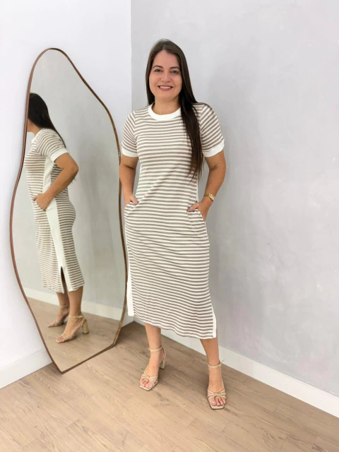 VESTIDO TAIS NUDE - comprar online