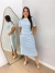 VESTIDO TAIS AZUL na internet