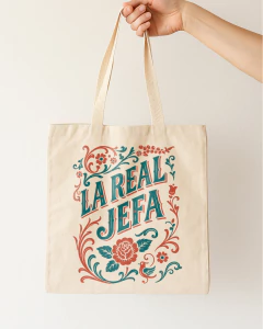 Totebag día de la madre - Real jefa - comprar online