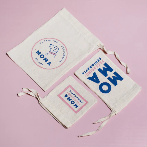 BOLSA LIENZO FRUNCE 30*30 X 100 UNIDADES