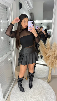 Short Saia Onix 1607 - Pérola Rosa Store