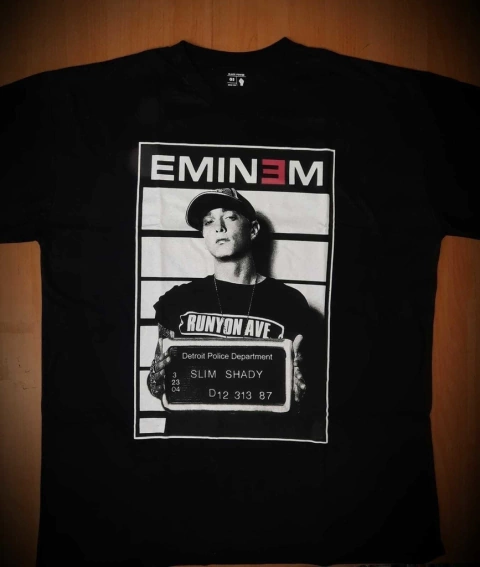 CAMISETA EMINEM (G4 AO G6)