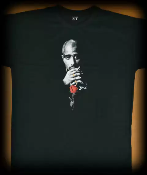 CAMISETA 2PAC - TUPAC SHAKUR (G4 ao G6)