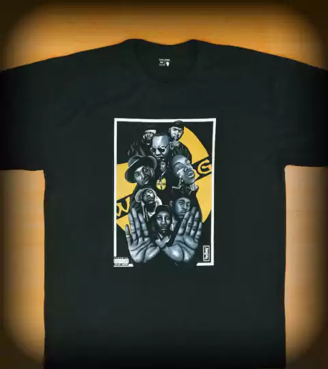 CAMISETA WU TANG RAPPERS (M AO GG)