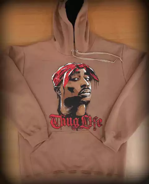 BLUSA 2PAC - TUPAC SHAKUR - THUG LIFE (M AO GG)