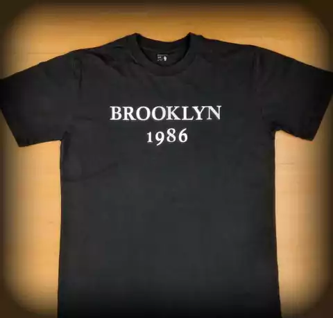 CAMISETA BROOKLYN 1986 (M AO GG)