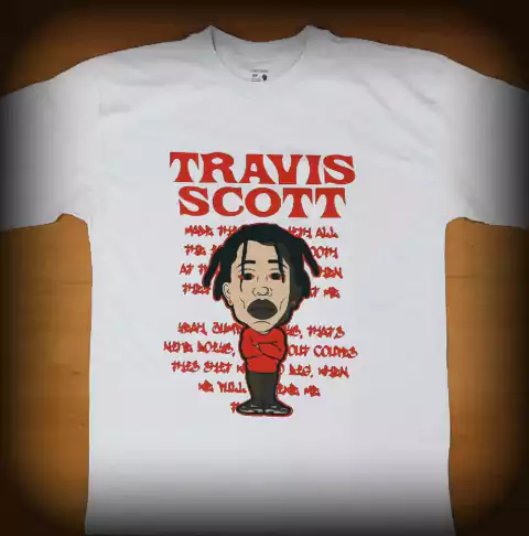 CAMISETA TRAVIS SCOTT (M ao GG)