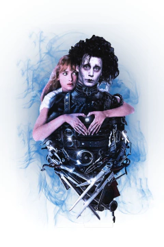 REMERA EDWARD - TIM BURTON - tienda online