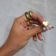 ANILLO HEART GOLDEN