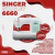 Máquina De Costura Singer Starlet 6660 56 Pontos Decorativos + Ferro de Passar Singer Steamchoice 2.0 - comprar online