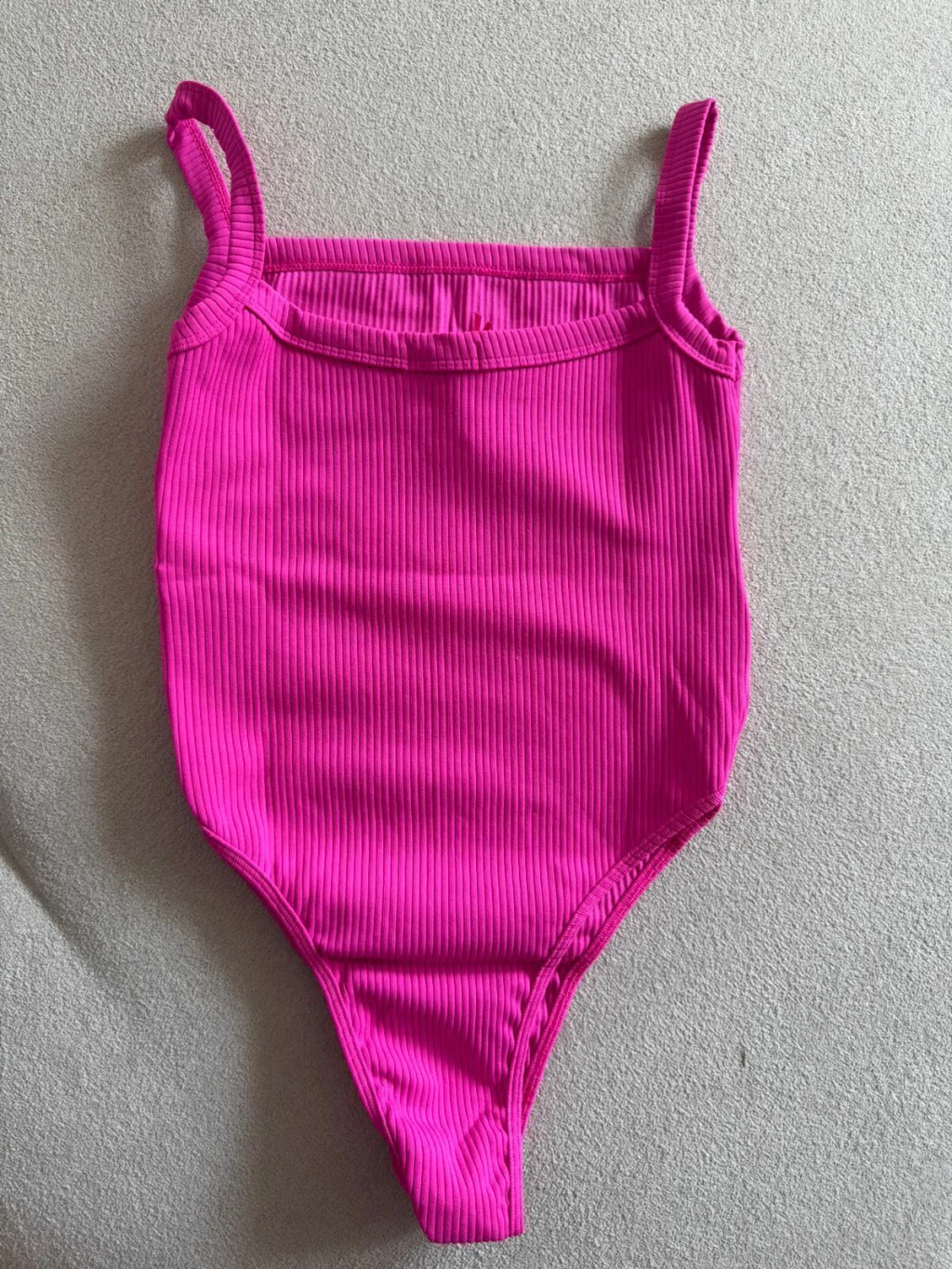 Body canelado alcinha Pink - Ref: 2025
