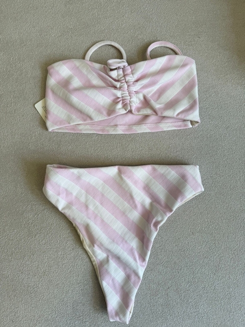 Biquíni Retrô Rosa Ref: 21224 - comprar online