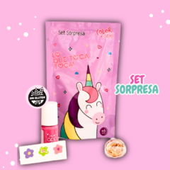 Set Sorpresa con esmalte UNICORNIO - comprar online