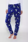 PANTALON POLAR SOFT PANDA AZUL - comprar online