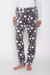 PANTALON POLAR SOFT CORAZON ESTRELLA GRIS - comprar online