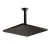 Contemporary Chuveiro quadrado de teto Katalyst 254 mm | Black