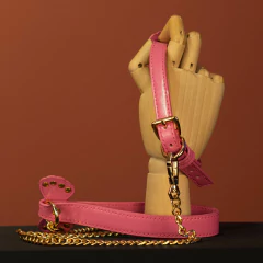 Coleira de lacinho com guia - comprar online