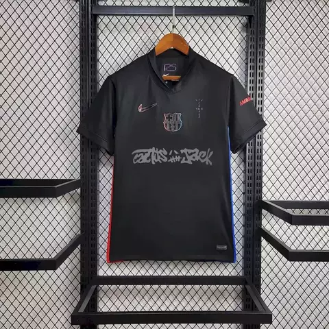 Camisa Barcelona Away Cactus Jack 24/25 Masculina - comprar online